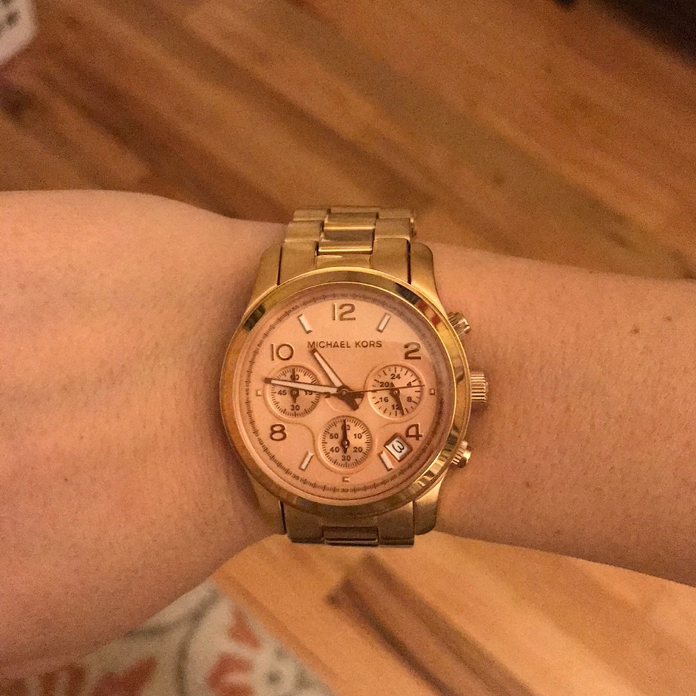 Michael Kors Rose Gold Watch